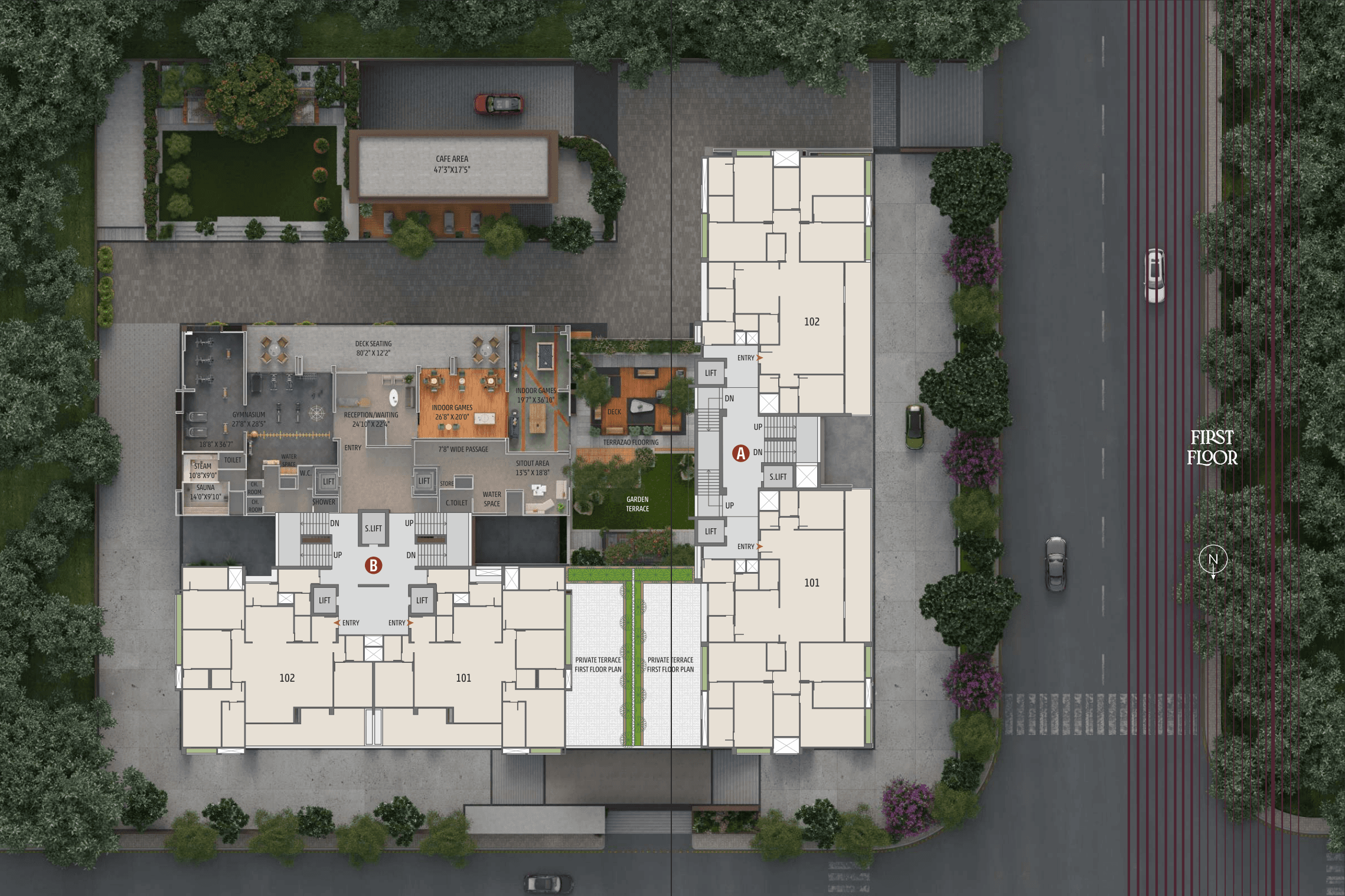 First Floor Plan - Magnate Regalia